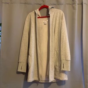 Sweatshirt Cardigan